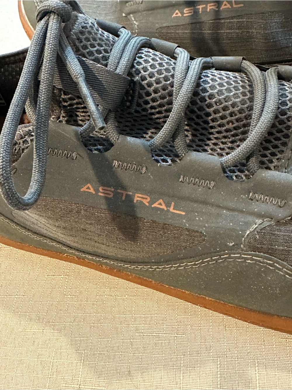 Astral Loyak AC Men’s 9 Gray Water Shoes Kayak Zero Drop - Picture 5 of 9